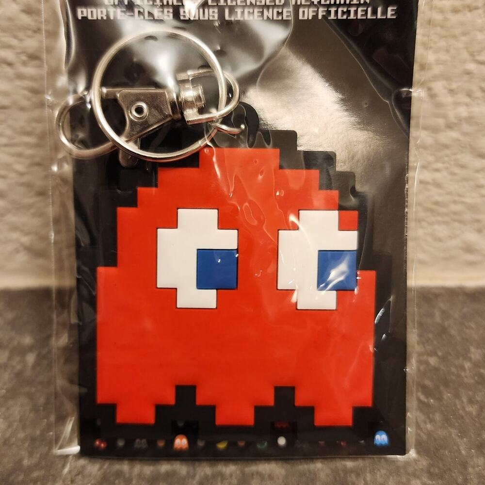 Keychain - Blinky Red Ghost (NEW) - Pac-Man - Namco